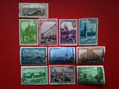 Лот: 12592029. Фото: 1. 1947, сентябрь-декабрь. 800-летие... Марки