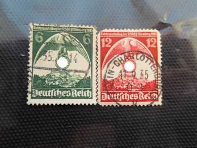 Лот: 17367350. Фото: 1. Германия 3 рейх 1935 - Съезд в... Марки
