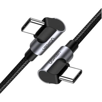 Лот: 24848657. Фото: 1. Кабель UGREEN Angled USB-C Cable... Шлейфы, кабели, переходники