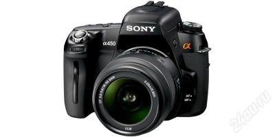 Лот: 716193. Фото: 1. Sony DSLR Alpha 450L. Цифровые зеркальные