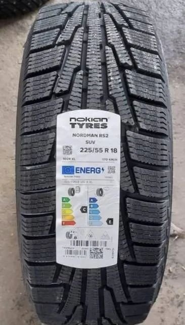 Лот: 20940563. Фото: 1. Зимняя резина 225/55 R-18 " Nokian... Шины