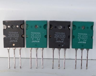 Лот: 17587274. Фото: 1. Транзисторы Toshiba 2SK1530/2SJ201. Транзисторы