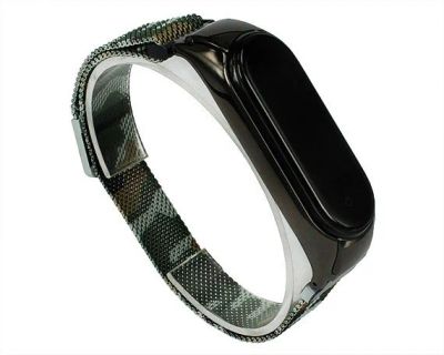 Лот: 20886234. Фото: 1. Ремешок Xiaomi Mi Band 5 Milanese... Смарт-часы, фитнес-браслеты, аксессуары