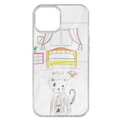 Лот: 25306185. Фото: 1. Чехол Krutoff Clear Case "Мурка... Чехлы, бамперы