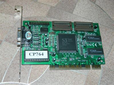 Лот: 2683578. Фото: 1. Видеокарта PCI S3 Trio64. Видеокарты