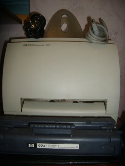 Лот: 4851961. Фото: 1. лазерный принтер HP 1100 (рабочий... Лазерные принтеры