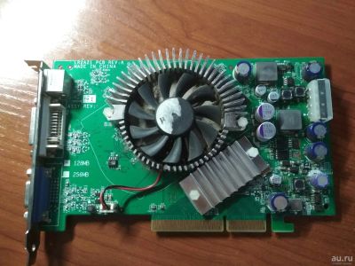 Лот: 13779005. Фото: 1. PCI-E видеокарта GeForce 6600GT... Видеокарты