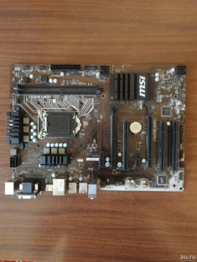 Лот: 18547485. Фото: 1. MSI H110 PC MATE. Материнские платы