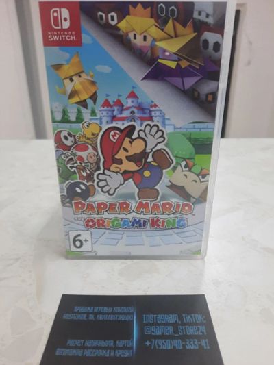 Лот: 18227581. Фото: 1. Paper Mario: The Origami King... Игры для консолей