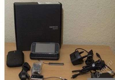Лот: 705733. Фото: 1. Nokia N97 Black 32Gb. Смартфоны