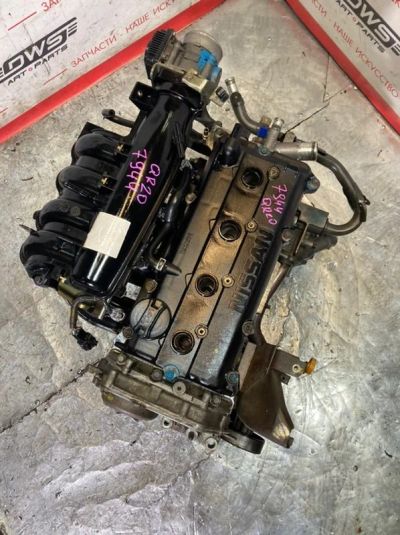 Лот: 17085365. Фото: 1. Двигатель Nissan X-Trail T30 QR20DE... Двигатель и элементы двигателя