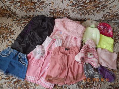 Лот: 11155727. Фото: 1. Набор вещей для девочки 4-6 лет. Другое (одежда и аксессуары)