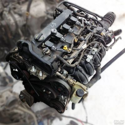 Лот: 13836483. Фото: 1. Двигатель Mazda L3-VE (в разбор... Двигатель и элементы двигателя