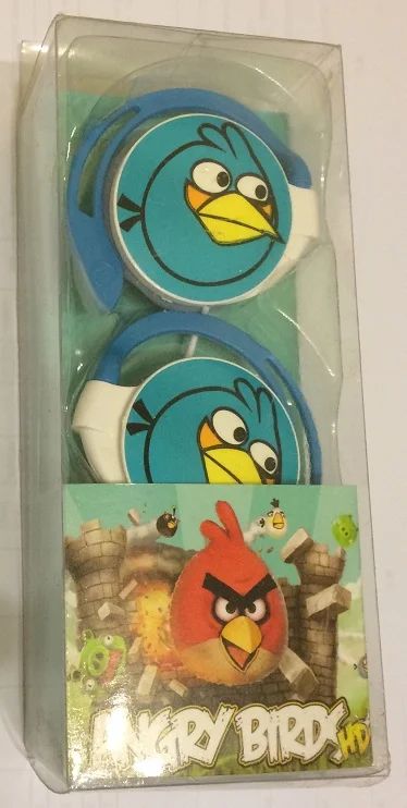 Лот: 5076321. Фото: 1. Накладные наушники Angry Birds... Наушники, гарнитуры
