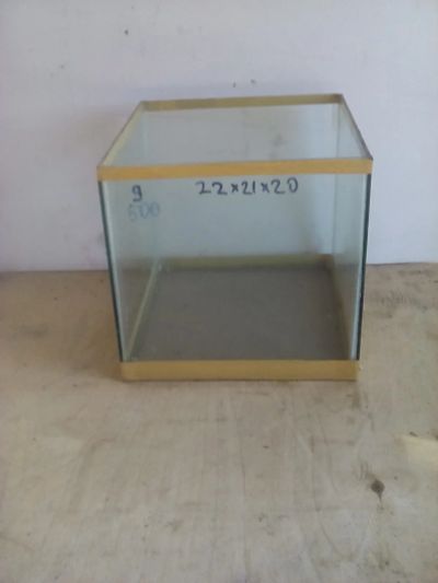 Лот: 13386504. Фото: 1. аквариум (22*21*20) 9 л. Аквариумы, террариумы