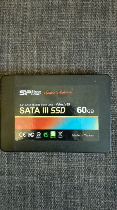 Лот: 5882506. Фото: 1. SSD SiliconPower Velox V55 60Гб... SSD-накопители