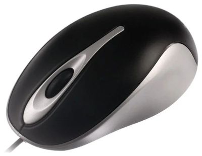 Лот: 3806610. Фото: 1. Мышь USB Oklick 143M 800DPI grey-black. Клавиатуры и мыши