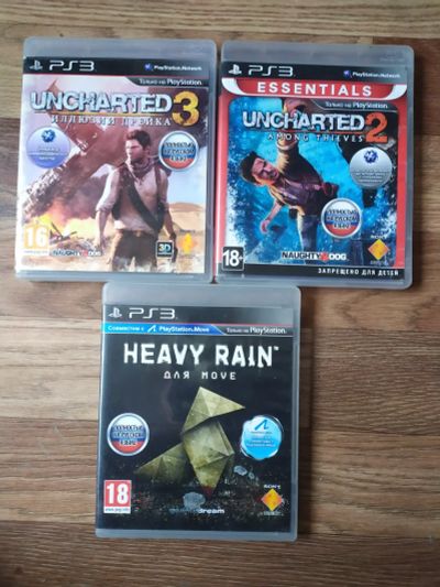 Лот: 17691775. Фото: 1. Экслюзив PS3 Heavy Rain торг. Игры для консолей