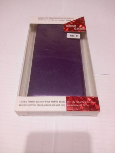 Лот: 14053094. Фото: 1. Чехол книжка Lenovo vibe s1 фиолетовый. Чехлы, бамперы