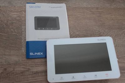 Лот: 18202808. Фото: 1. Видеодомофон slinex sm-07m. Домофонные системы