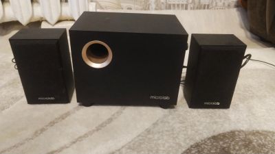 Лот: 14407187. Фото: 1. Акустика 2.1 Microlab m-105 Обмен... Активные акустические системы