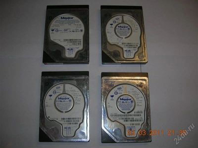 Лот: 811252. Фото: 1. неисправные винчестеры 4 шт. Жёсткие диски (HDD)