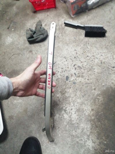 Лот: 14946005. Фото: 1. Планка под фару Toyota carina... Кузов