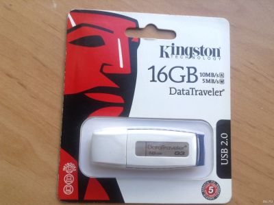 Лот: 17825368. Фото: 1. usb флэш flash диск kingston новый... USB-флеш карты