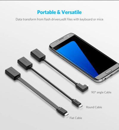 Лот: 11794248. Фото: 1. OTG адаптер Ugreen Micro USB. Дата-кабели, переходники