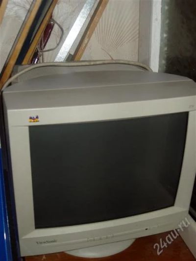 Лот: 1384210. Фото: 1. Монитор VIEWSONIC 17" с нуля... ЭЛТ-мониторы