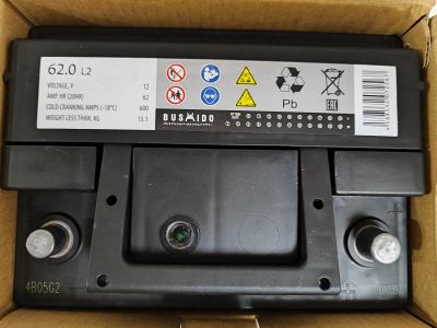 Лот: 24402120. Фото: 1. аккумулятор Bushido 62.0 L2. Аккумуляторы