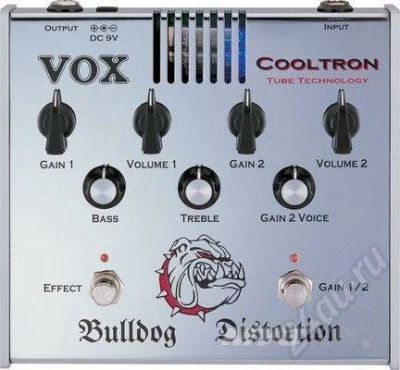 Лот: 323134. Фото: 1. VOX COOLTRON BULLDOG DISTORTION. Гитарные эффекты и комбоусилители