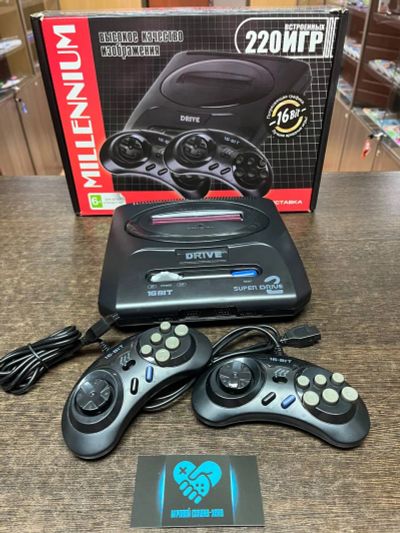 Лот: 16762188. Фото: 1. Игровая приставка 16-bit Sega... Игровые приставки, консоли