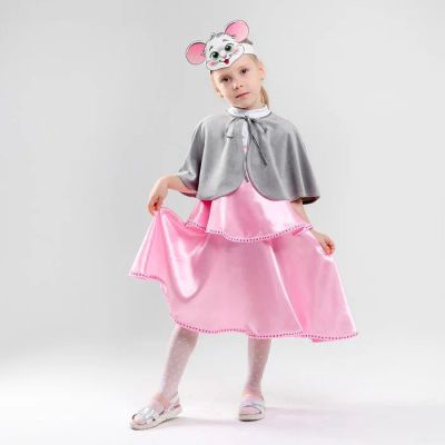 Лот: 15202809. Фото: 1. Костюм "Мышка" (сарафан, пелерина... Детские карнавальные, праздничные костюмы
