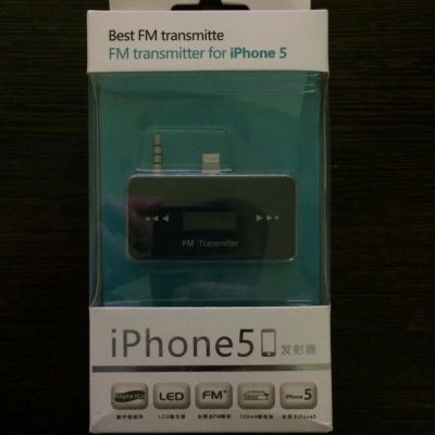 Лот: 5281367. Фото: 1. Отличный FM-модулятор на Iphone... FM-модуляторы, трансмиттеры