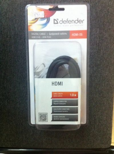 Лот: 4530086. Фото: 1. Кабель HDMI 1.8 метра. Шлейфы, кабели, переходники