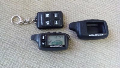 Лот: 8659446. Фото: 1. брелок tomahawk 9010 основной... Автомобильные сигнализации