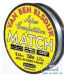 Лот: 2018956. Фото: 1. Леска "Van Ben Elsdijk Match... Леска, блесны, крючки, мормышки