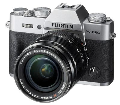 Лот: 10758365. Фото: 1. Fujifilm X-T20 + 18-55 F2.8-4... Цифровые беззеркальные со сменной оптикой