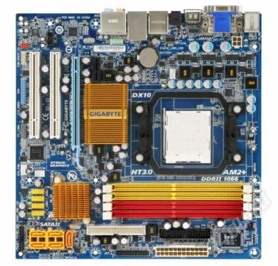 Лот: 399536. Фото: 1. Материнская плата Gigabyte GA-MA78GM-S2H... Материнские платы