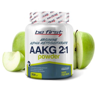 Лот: 15612308. Фото: 1. AAKG powder 200 гр (be first... Спортивное питание, витамины