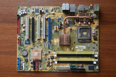 Лот: 10272932. Фото: 1. Материнская плата ASUS P5K. Материнские платы