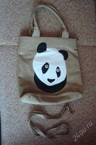 Лот: 2934798. Фото: 1. новая сумка панда искусственная... Сумки