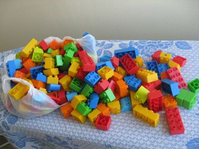 Лот: 14539517. Фото: 1. Кубики Mega Bloks 196 деталей. Конструкторы