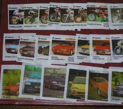 Лот: 3868384. Фото: 1. Вкладыши Turbo, Oto-Moto, Bombibom... Наклейки, карточки, вкладыши