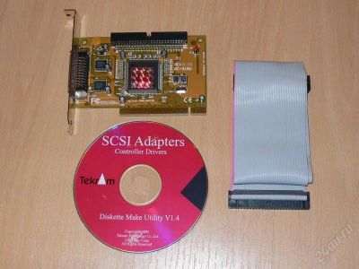 Лот: 758790. Фото: 1. SCSI-контроллер Tekram DC-315U. Платы расширения, контроллеры, доп. порты