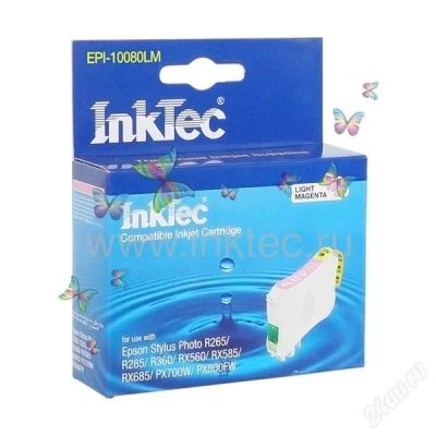 Лот: 2245438. Фото: 1. Картридж InkTec T0806 для Epson... Картриджи, расходные материалы