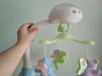 Лот: 17755135. Фото: 1. Мобиль музыкальный Fisher price. Музыкальные