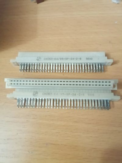 Лот: 25884858. Фото: 1. Разъемы СНО63-64/95х9р-24-2-в... Разъёмы