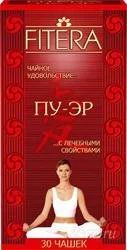 Лот: 88683. Фото: 1. Чай "Fitera Пу-эр", в упаковке... Красноярск